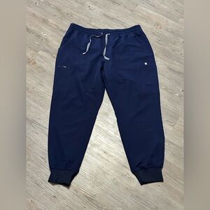 FIGS Zamora Jogger Scrub Pants navy blue xxl
